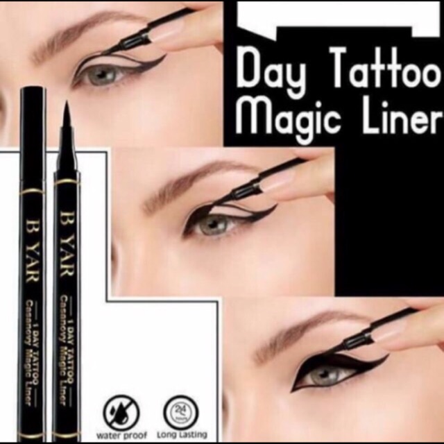 **ของแท้**/พร้อมส่ง* BYAR 1 Day Tattoo Eyeliner