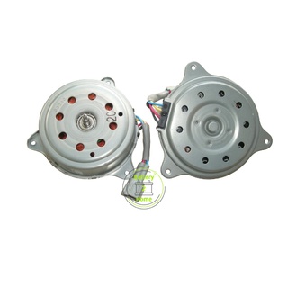 พัดลมหม้อน้ำ นิสสัน มาร์ช 4สาย(ใหม่12V) Motor cooling fan car Nissan MARCH