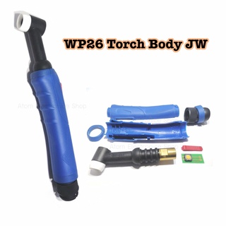 หัวเชื่อมทิก 1 อัน หัวเชื่อมอากอน WP26 TIG Torch Body  มีสวิตช์ในตัว