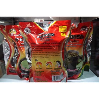 แม่อุษา อาหารเสริม เครื่องดื่ม งาดำงอกผง รสหวานน้อย Germinated Black sesame drink powder (less sugar)