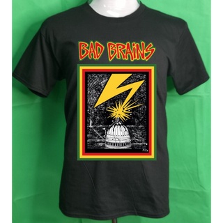 เสื้อยืด พิมพ์ลาย BAD BRAINS BAND