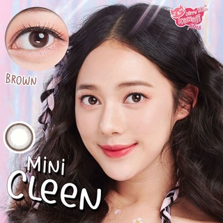 คอนแทคเลนส์ รุ่น mini Cleen ยี่ห้อ Kitty Kawaii สีตาล มีค่าสายตา