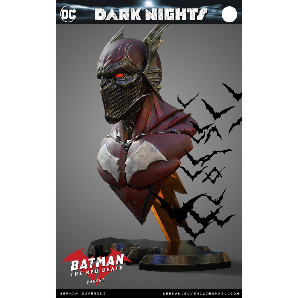 Must Have] Batman Red Death Dc universe Dc Metal โมเดลแบทแมนเรดเดด  สำหรับแฟนพันธุ์แท้แบทแมน | Shopee Thailand