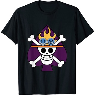 เสื้อยืดโอเวอร์ไซส์เสื้อยืด ลาย One Piece Portgas D. เสื้อยืด พิมพ์ลาย AceS-3XL