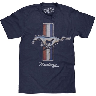 2022 Tee Luv Mens Distressed Ford Mustang Shirt sale