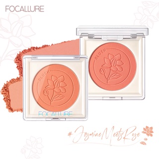 Focallure # Jasminemeetsrose บลัชออนสีธรรมชาติติดทนนาน