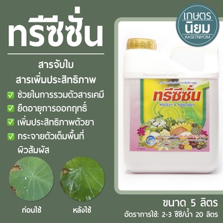 ทรีซีซั่น (สารจับใบ สารเพิ่มประสิทธิภาพ) 5 ลิตร