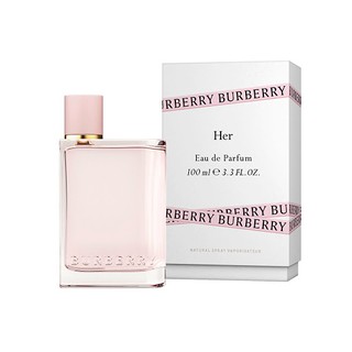 Burberry Her Edp 100 ml  .กล่องซีน