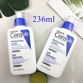 [ของแท้ 💯% ]CERAVE Moisturising Lotion 236ml. Foaming Cleanser 236 ml .