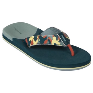 รองเท้าแตะสำหรับเด็กผู้ชาย รองเท้าแตะ รองเท้าแตะเด็ก OLAIAN Boys FLIP - FLOPS 550 - Hunt