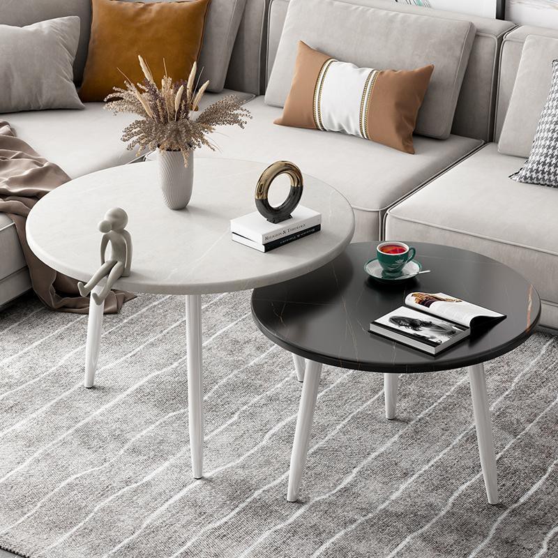 Light Luxury Small Apartment, Living Room Furniture Coffee Tables