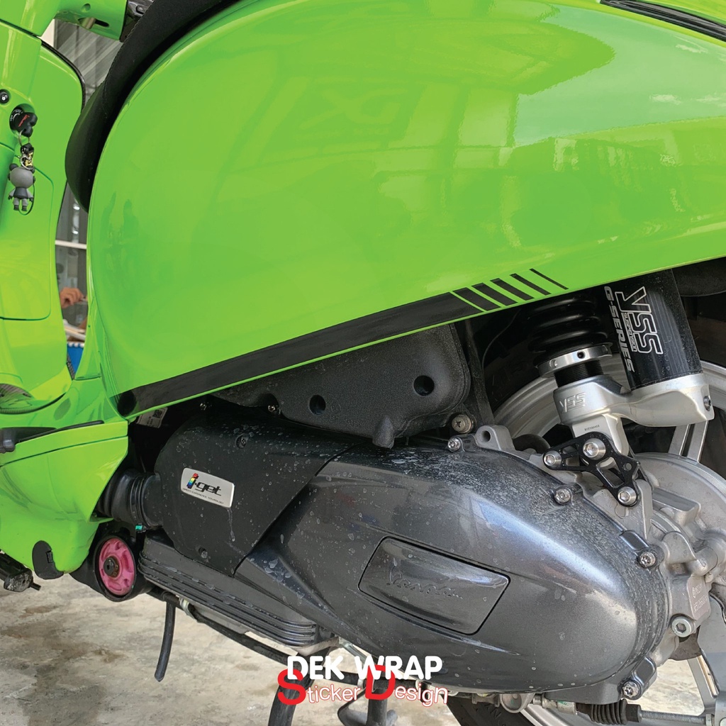 สติกเกอร์ลายคาด NEW VESPA SPRINT TFT (ลูกค้าต้องการสีไหนแจ้งข้อความแชทได้เลยค่ะ)