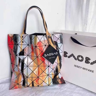 SSEY MIYAKE  GRAVITY PAINT  TOTE  BAG SS20