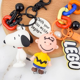 ราคาพวงกุญแจจี้การ์ตูน Snoopy สายคล้องมือของขวัญ