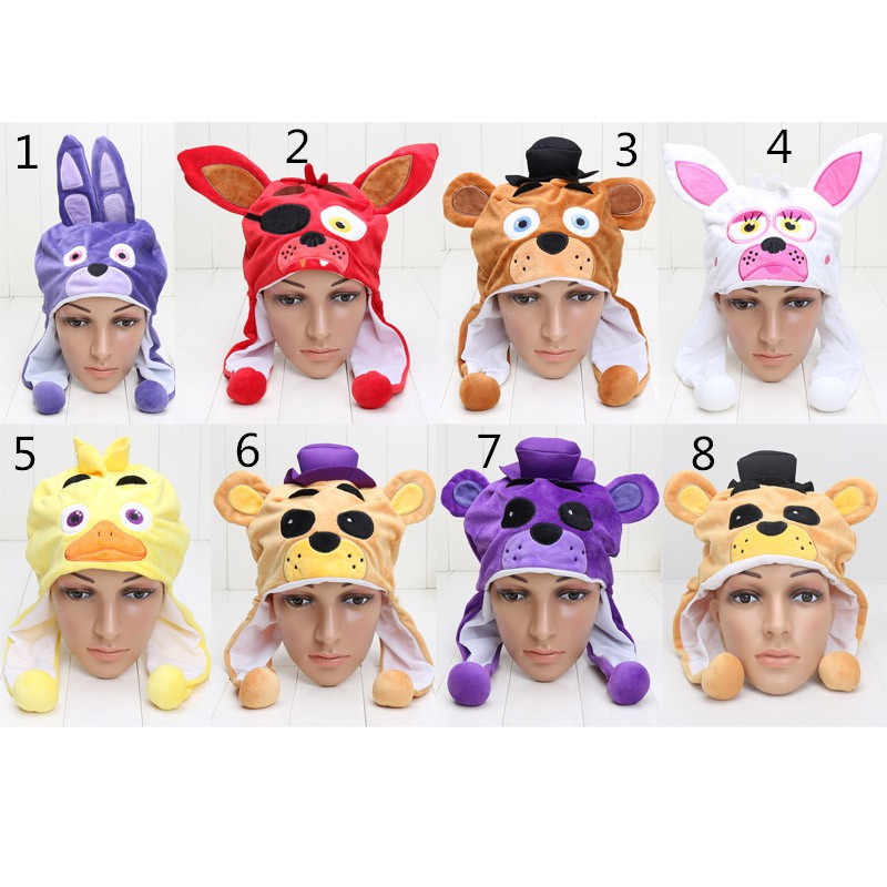 FNAF Five Nights At Freddy Toys หมวกคอสเพลย์ Freddy Fox แคป
