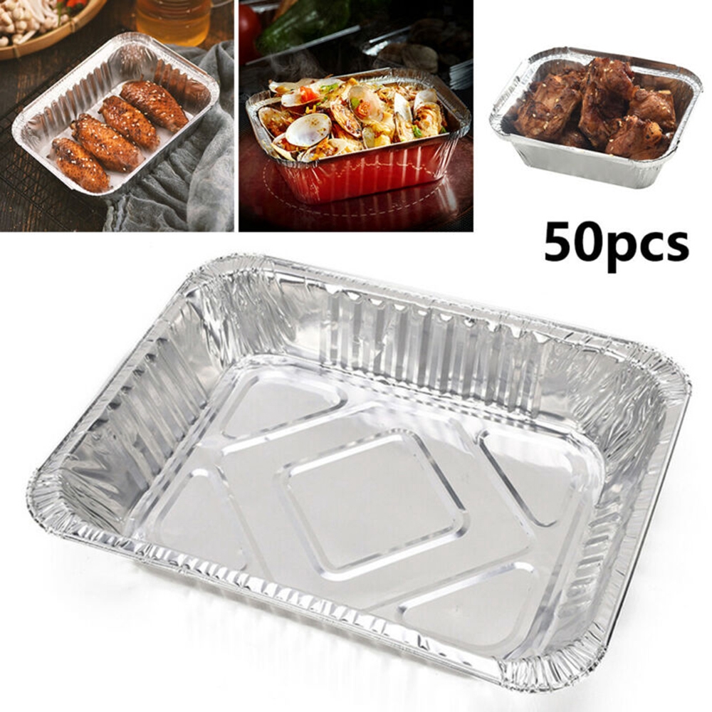 Aluminum Foil Pans Aluminum Foil Pans Trays Oneoff Stackable Heat Set