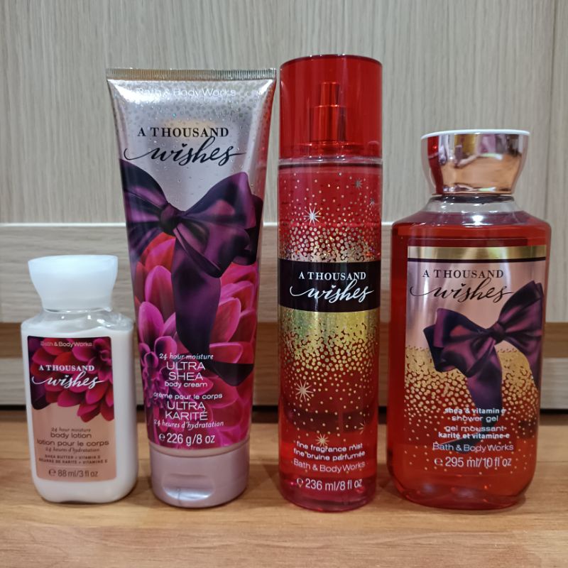 ของแท้❗Bath & Body Works (A Thousand Wishes Collection) โลชั่น/บอดี้ครีม/น้ำหอม/เจลอาบน้ำ