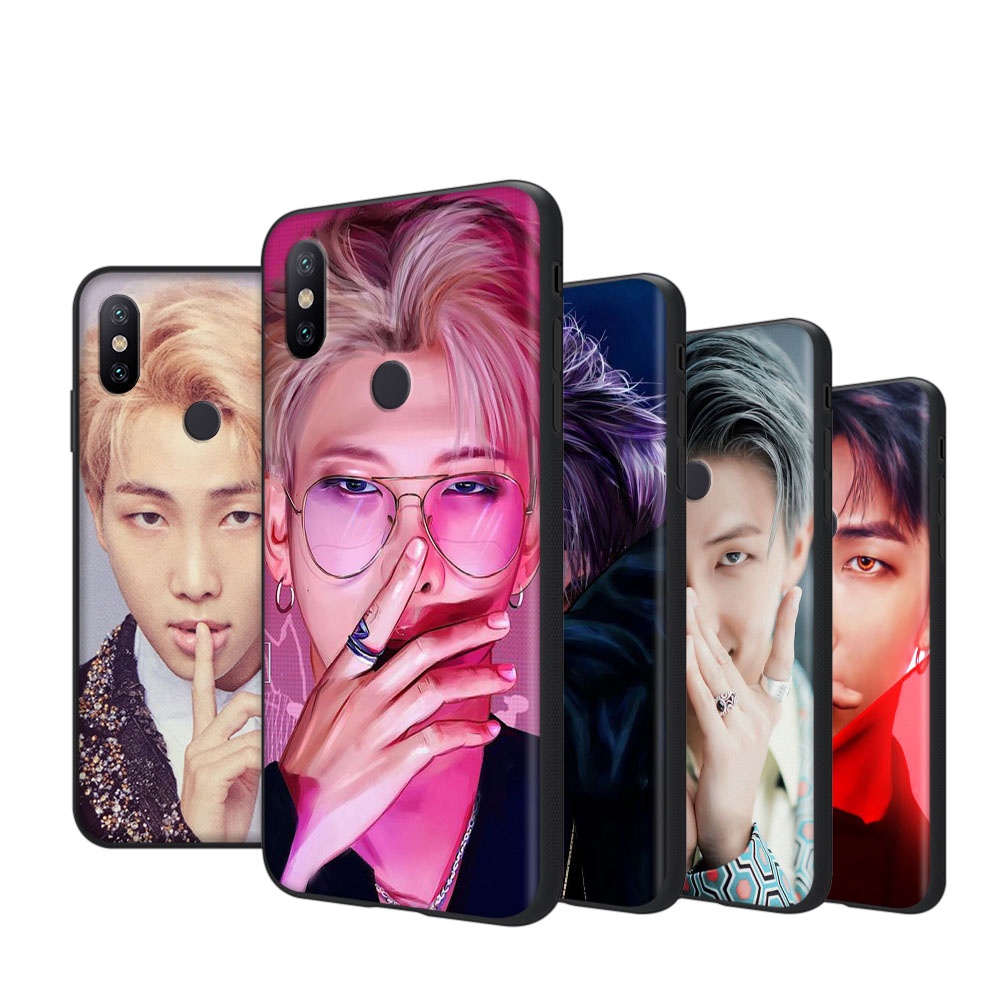 WI-68 Kim Nam Jun RM Soft Case สําหรับ Huawei P30 P40 Y5P Y9A Y8P P20 Lite Pro ฝาครอบสีดํา