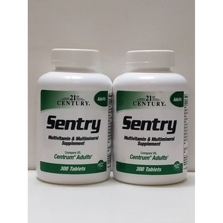 🔥ล็อตใหม่ (exp.12/24)🔥วิตามินรวม 130 เม็ด 21st Century Sentry  Multivitamin &amp; Multimineral Supplement