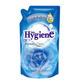 ไฮยีน เอ็กซ์เพิร์ทแคร์ น้ำยาปรับผ้านุ่ม สีฟ้า 540/580 มล. Hygiene Expert Care Fabric softener blue 540/580 ml.