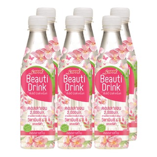 เซ็ปเป้ บิวติดริ้งค์ คอลลาสกิน 365 มล. แพ็ค 6 ขวด Sappe Beauti Drink Collagen 365 ml. Pack of 6 bottles.