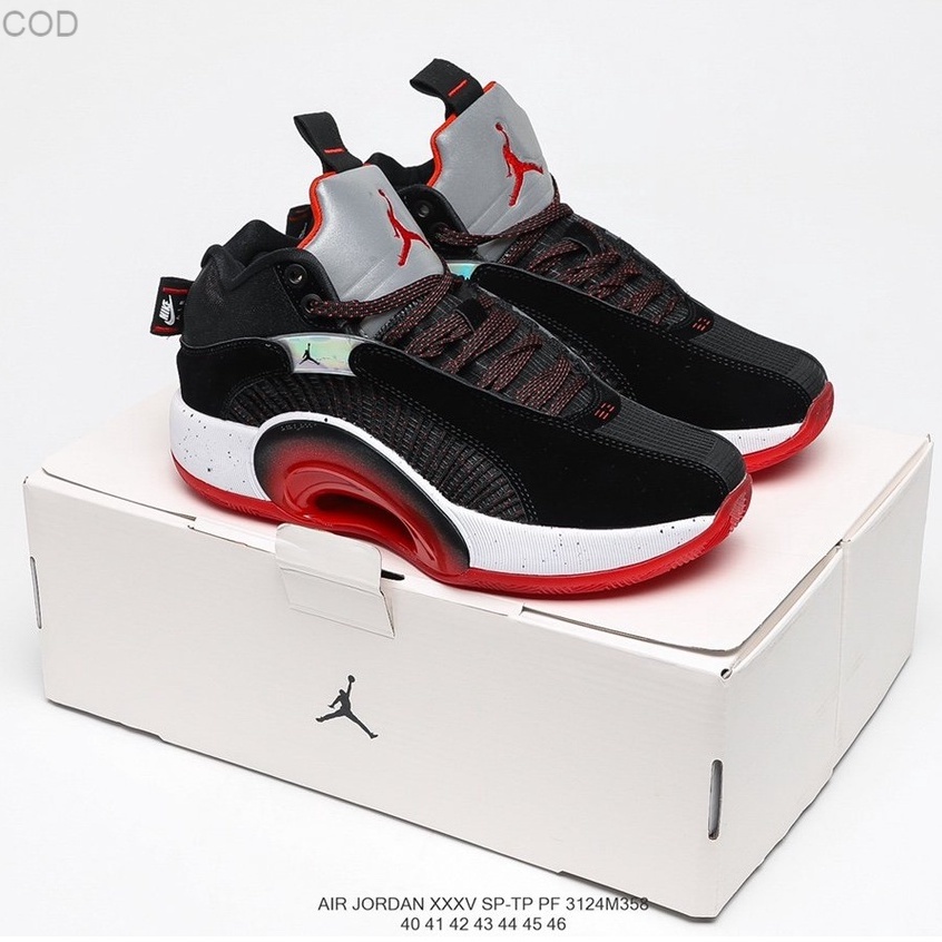 Original Nike Air Jordan XXXV SpTp Pf AJ35 basketball shoes Nba shoes for men Shopee Thailand