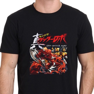 🔥 เสื้อยืด พิมพ์ลายอนิเมะหุ่นยนต์ Shin Getter Robo สไตล์ญี่ปุ่นเสื้อยืดอินเทรนด์ 🔥