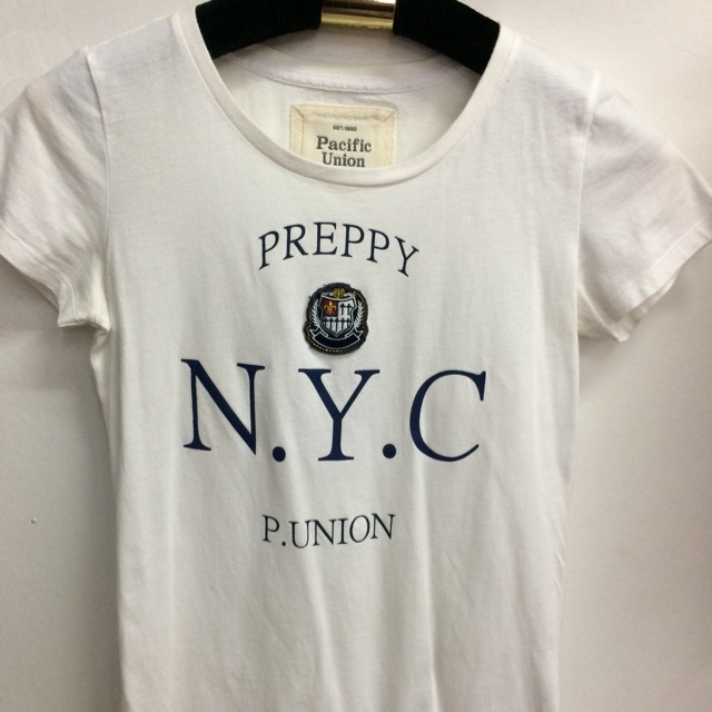 เสื้อยืด pacific union ไซค์ M