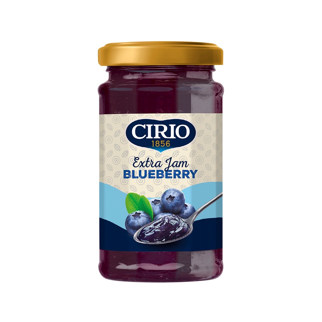 แยมบลูเบอร์รี่ Cirio 280 g