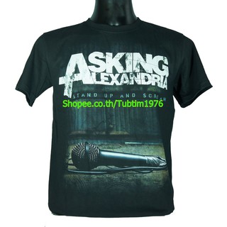 เสื้อวง Asking Alexandria เสื้อยืดแฟชั่นวงดนตรี เสื้อวินเทจ แอสกิงอะเล็กซานเดรีย AA1111