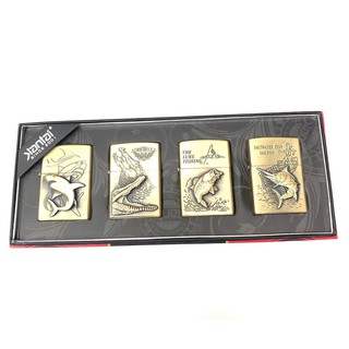 ไฟแช็คน้ำมันสไตล์ซิปโป้ Zippo เซ็ตละ 4 ชิ้น  No11