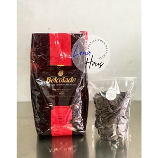 Belcolade Noir Supreme 70.5% ขนาด 1 kg Dark Chocolate Couverture เบลโคลาด ดาร์กช็อคโกแลตแท้