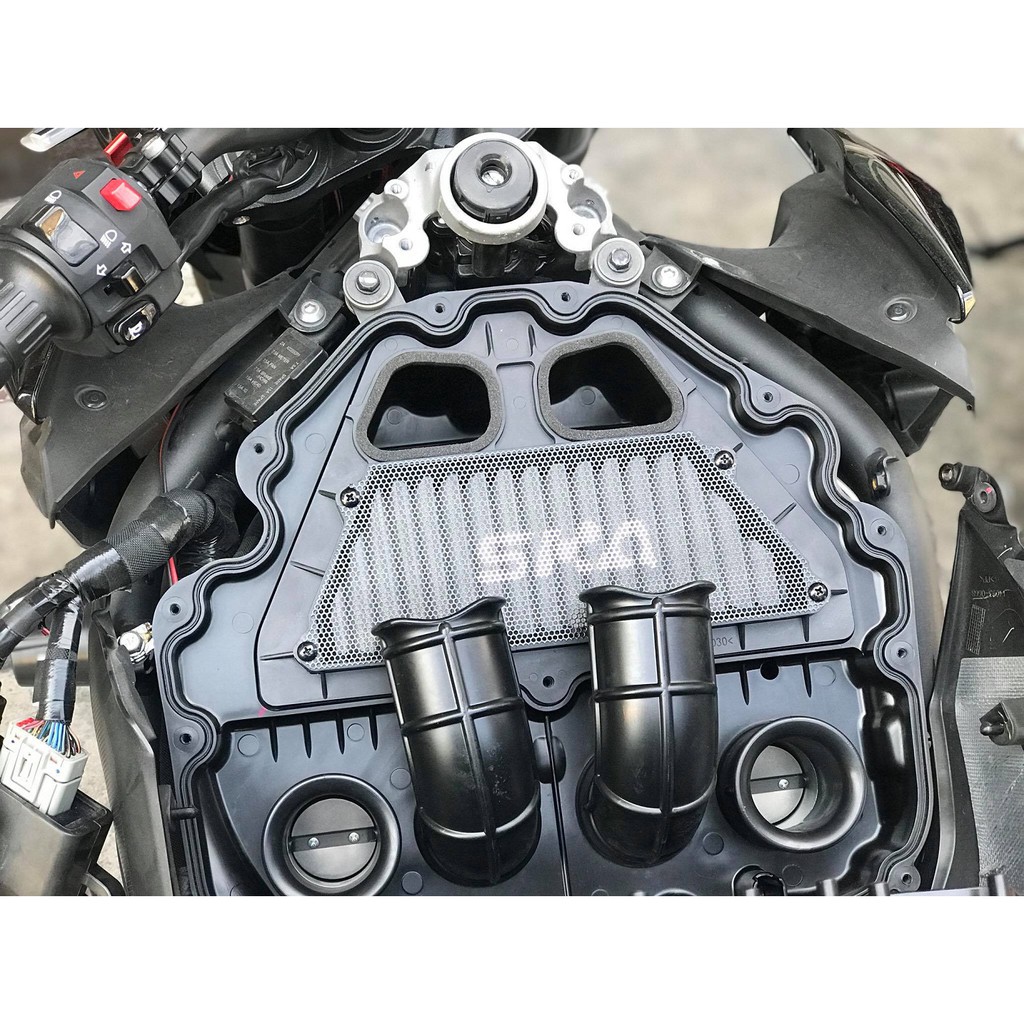 SKA. Airfilter กรองสแตนเลส สำหรับ  R3  MT03  TMAX530 SR400 ตรงรุ่น เกรดพรีเมี่ยม ขับสนุก รอบมา บิดติดมือ!! - รูปที่ 4