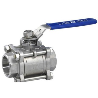 บอลวาล์ว 3 ตอน(3PC) สแตนเลส  304 ขนาด 2.1/2-4(Stainless Ball Valve)