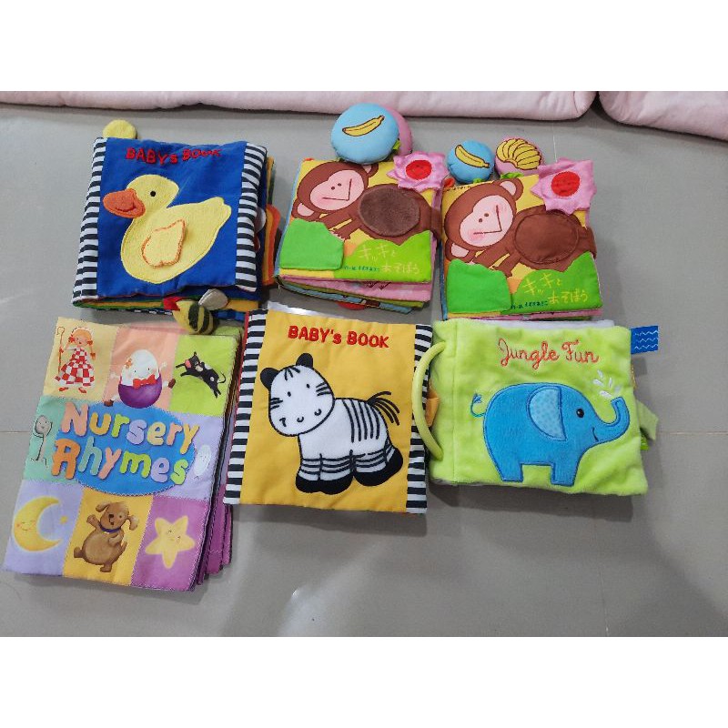 หนังสือนิทานผ้าภาษาอังกฤษมือ2 | Shopee Thailand