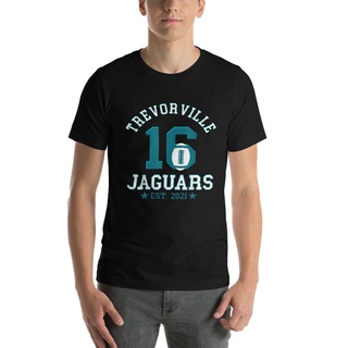 ขายดี!เสื้อยืดลําลอง แขนสั้น พิมพ์ลาย Jacksonville Football TREVORVILLE JAGUARS Trevor Draft สําหรับผู้ชาย 937865S-5XL