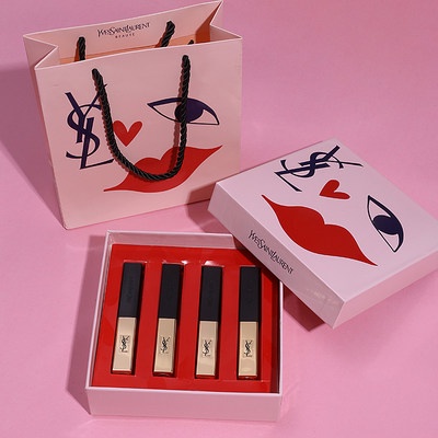 กล่องลิปสติกเล็กๆ เซนต์โรแลนด์ อย่างเป็นทางการ 21 กล่อง ชุด sly / syl / yls 520