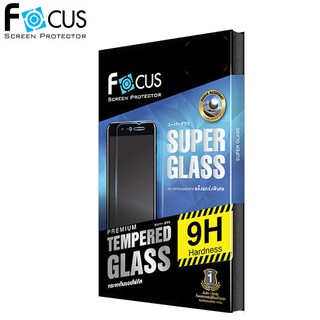 ฟิล์มกระจกนิรภัย Focus (Super Glass) iPhone กันรอยแข็งแกร่งพิเศษ