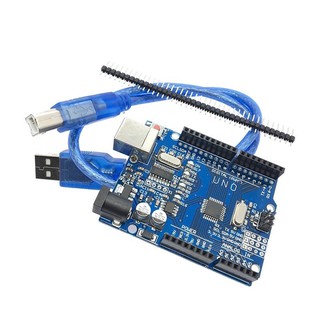 Arduino UNO R3 ATMEGA328P-AU Development board บอร์ดไมโครคอนโทรเลอร์ ฟรี !! สาย USB พร้อมส่งจากไทย