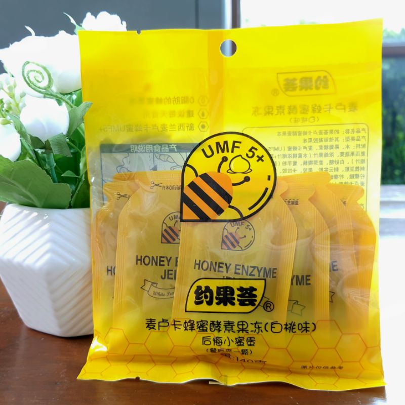 เยลลี่น้ำผึ้ง Manuka Honey UMF5+ Enzyme แท้