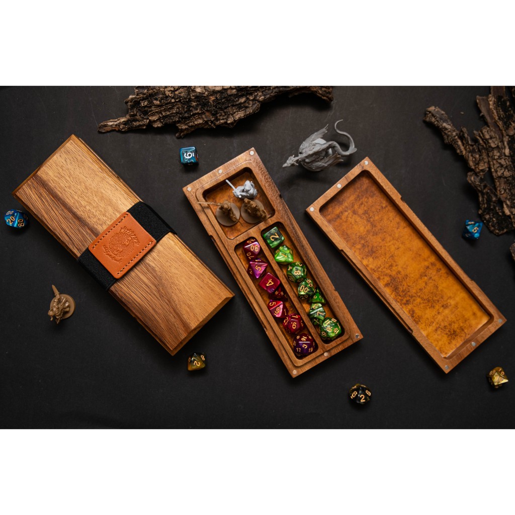 Dragon Dice Box (Product does not include dice) | Dice Vault | RPG Dice Set | Dungeons and Dragons D