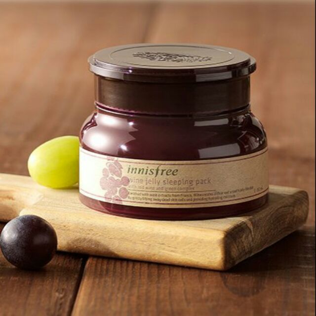 [พร้อมส่ง ]Innisfree Wine Jelly Sleeping pack 80 ml Shopee Thailand