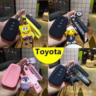 【Ax·safe】เคสกุญแจซิลิโคน สําหรับ Toyota Camry Vios Corolla altis Prius Wigo Yaris