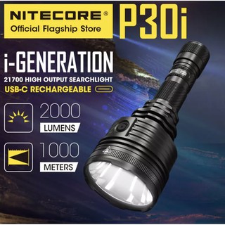 พร้อมส่ง  NITECORE P30i 2000 Lumens 1000เมตร CREE XHP35 HI LED ไฟฉายพร้อม NL2150i แบตเตอรี่ ของแท้100%