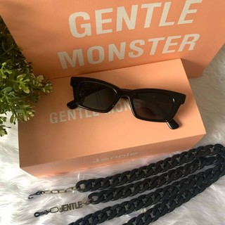 พร้อมส่ง แฟชั่นฮอตตต Gentle monster เจนนี่ พร้อมสายโซ่  1:1