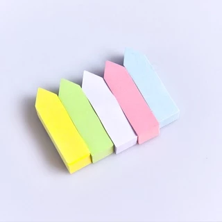 Index Sticky Note (กระดาษ) แบบมีกาว ขนาดเล็ก ที่คั่นหนังสือ 1 ชุด มี 5 สี (พร้อมส่ง)