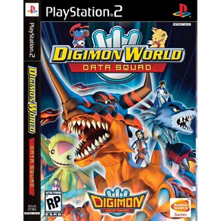 แผ่นเกมส์ Digimon World Data Squad PS2 Playstation 2 คุณภาพสูง ราคาถูก