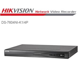 เครื่องบันทึกภาพ Hikvision NVR DS-7604NI-K1/4P