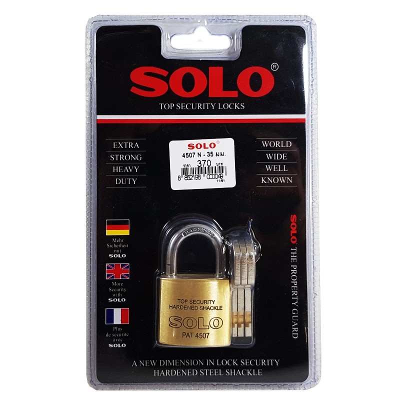 SOLO กุญแจโซโล 4507 N -35 มม.