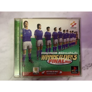 เเผ่นเเท้ winning 3 Ps1 หายาก ของเเท้